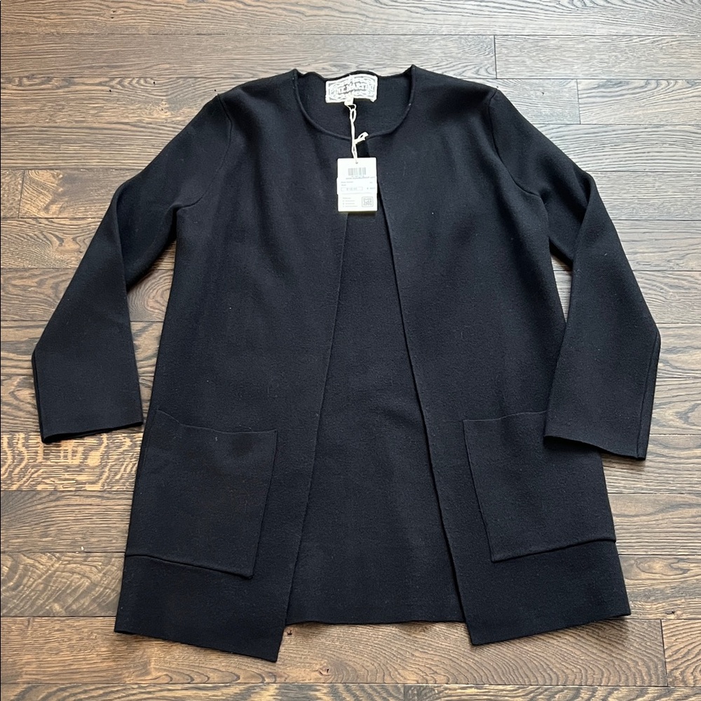 Pink Martini Black Cardigan Sweater
